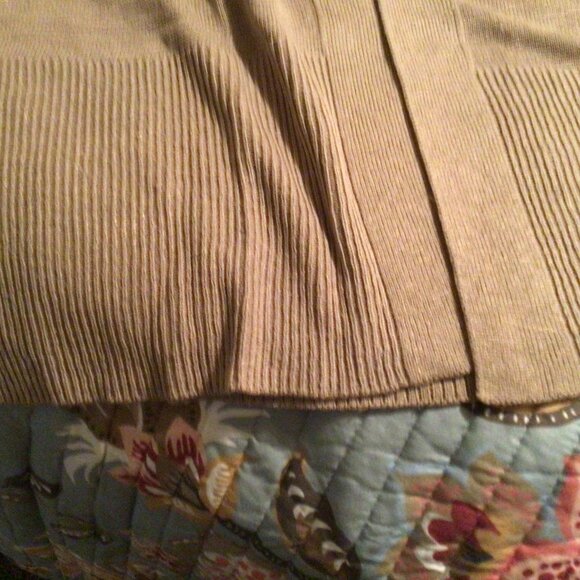 Banana Republic Women's Tan Long  Duster sweater 2 XL New With Tags - Picture 2 of 5